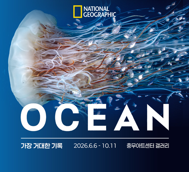 내셔널지오그래픽 특별기획전 OCEAN